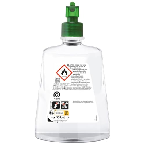 Recharge d'diffuseur spray automatique Air WICK sans gaz Bois de Cèdre & Eucalyptus - 228 ml