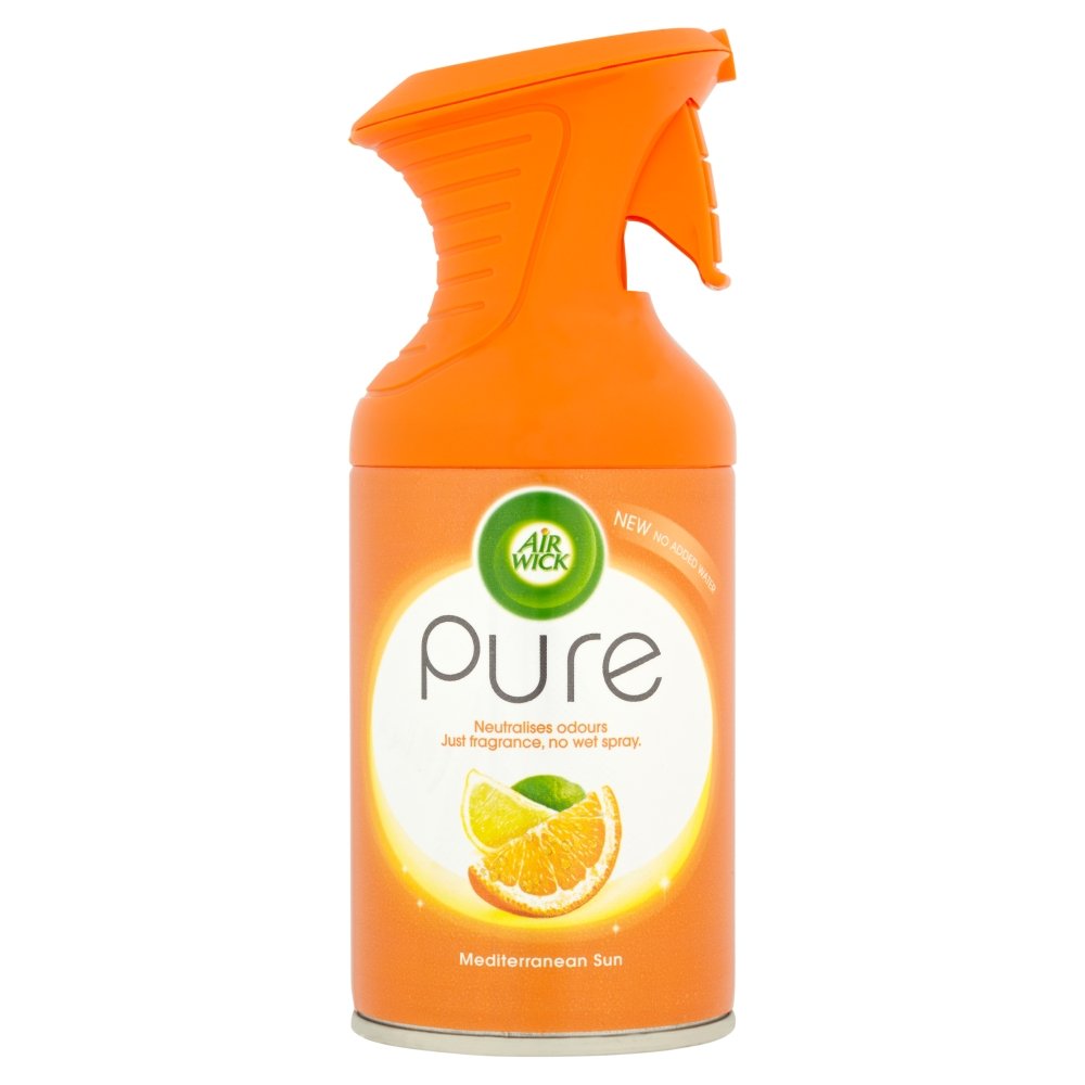 Désodorisant Air Wick Maison Pure Soleil de Méditerranée - Parfum Désodorisant 250 ml