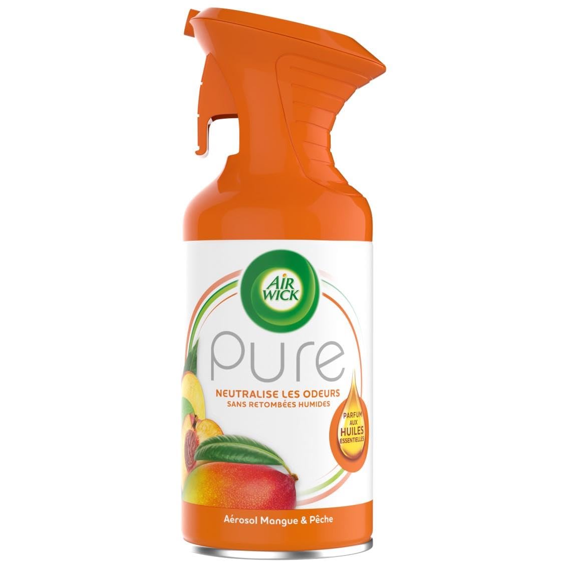  Désodorisant Air Wick Spray aérosol Pure Huiles Essentielles Mangue & Pêche pour Maison
| Air Wick Spray aérosol Désodo